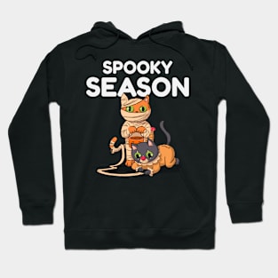 Spooky Season Mummy Cats Hoodie